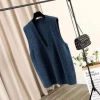 Áo Nữ Không Tay Dệt Kim Plus 2.023 Mùa Xuân Hàn Quốc Phong Cách Phương Tây Cổ V 3