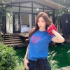 Áo Nữ LUImo Mỏng Tay Ngắn Cổ Chữ O Chui Đầu Mùa Hè Sang Trọng, Thêu Chữ Dệt Kim - Giá chỉ 63.828đ 8