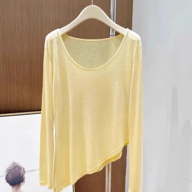 Áo Nữ Mùa Xuân Cổ Tròn Tay Dài Siêu Mỏng Thoáng Khí Chống Nắng UPF50+ Giá 223.969₫