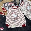 Áo Nữ Nỉ Hello Kitty Nơ Beo Lông Nhung Dễ Thương, Mềm Mịn, Giá Ưu Đãi 408.500 VND 5