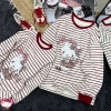Áo Nữ Nỉ Hello Kitty Nơ Beo Lông Nhung Dễ Thương, Mềm Mịn, Giá Ưu Đãi 408.500 VND 7