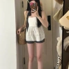 Áo Ống Babydoll Thô Boi Thêu Hoa - Ngực Ren, Lưng Chun Co Dãn, Fit Dáng Đẹp 175k 4