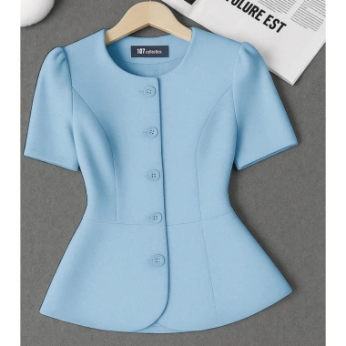 Áo Peplum Công Sở Đẳng Cấp Thanh Lịch Thiết Kế Độc Đáo - Giá Ưu Đãi 259.000 VNĐ