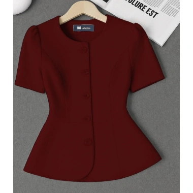 Áo Peplum Công Sở Đẳng Cấp Thanh Lịch Thiết Kế Độc Đáo - Giá Ưu Đãi 259.000 VNĐ