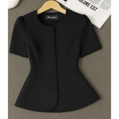 Áo Peplum Công Sở Đẳng Cấp Thanh Lịch Thiết Kế Độc Đáo - Giá Ưu Đãi 259.000 VNĐ