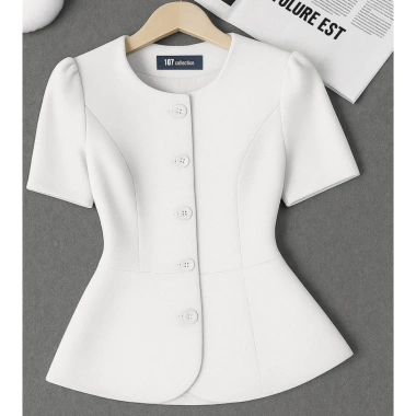 Áo Peplum Công Sở Đẳng Cấp Thanh Lịch Thiết Kế Độc Đáo - Giá Ưu Đãi 259.000 VNĐ 4 Áo Peplum Công Sở Đẳng Cấp Thanh Lịch Thiết Kế Độc Đáo - Giá Ưu Đãi 259.000 VNĐ 4