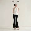 Áo peplum KAYLIN cổ yếm vải Kate lụa mềm - Thanh lịch BST Tháng 10 2.025 giảm giá 6