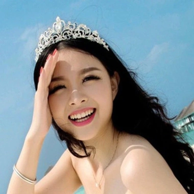 Áo Pha Lê Cô Dâu Princess - Tiara Tóc Đám Cưới & Prom Giá Ưu Đãi 99.317₫