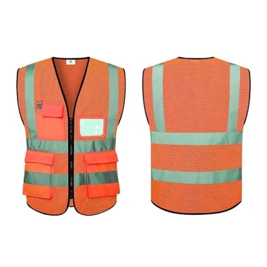 Áo phản quang bảo hộ lao động 4 dải siêu đẹp, có túi – Giá chỉ 107.000₫
