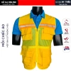 Áo phản quang gile bảo hộ lưới siêu thoáng, mỏng nhẹ, giá 120k cho kỹ sư công nhân 5