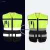 Áo phản quang polyester thoáng khí, bền, dây kéo mịn - Giá ưu đãi 223.330₫ 8