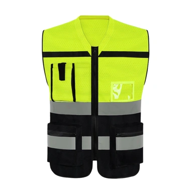 Áo phản quang polyester thoáng khí, bền, dây kéo mịn - Giá ưu đãi 223.330₫ 10