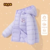 Áo Phao Bé Gái HKAM Ấm Áp Có Hood Kuromi Unisex Giá 299k - Giảm Đặc Biệt