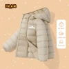 Áo Phao Bé Trai Mùa Đông Ấm Áp, Mũ Trùm Đầu In Đỉnh Núi – Giá chỉ 299.000₫ 10