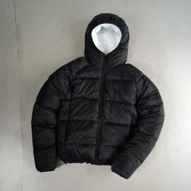 Áo phao béo 2 mặt Nam Nữ Puffer Jacket nhồi bông 440k ấm áp thời trang 2