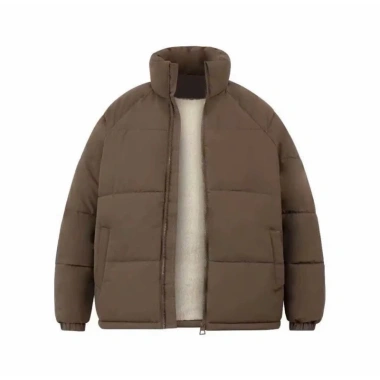 Áo Phao Béo Nam Nữ 3 Lớp Lót Lông Cừu Phong Cách Hàn Quốc Đa Màu Size M L XL Cổ Vải ấm 169k