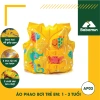 Áo Phao Bơi Bé 1-3 tuổi Babamin AP03 - Bơm Hơi, 3 Van Túi Khí An Toàn, Giá Ưu Đãi 85.000₫