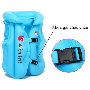 Áo Phao Bơm Hơi Swim Vest Trẻ Em - Dụng Cụ Bơi Lội Cao Cấp Giá Rẻ 50.000