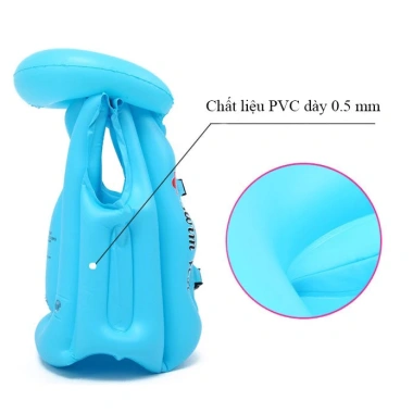 Áo Phao Bơm Hơi Swim Vest Trẻ Em - Dụng Cụ Bơi Lội Cao Cấp Giá Rẻ 50.000