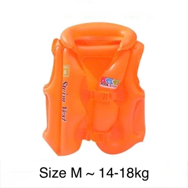 Áo Phao Bơm Hơi Trẻ Em - Dụng Cụ Bơi Lội Cao Cấp, Size Đọc Kỹ, Giá Ưu Đãi 40.000₫ 2