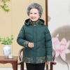 Áo phao bông nữ trung niên dáng đứng, ấm áp, tôn dáng cho mẹ và bà 4