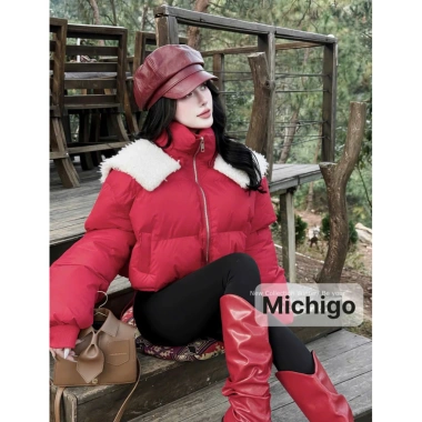 Áo phao cổ lông nhẹ ấm, thời trang đi chơi, làm, du lịch - chỉ 599k