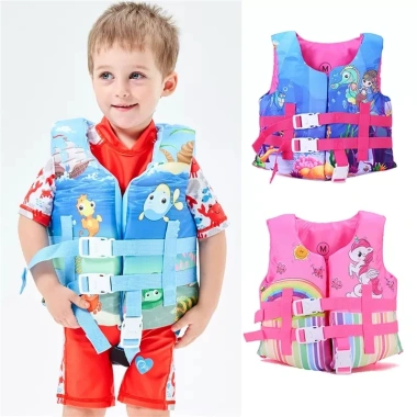 Áo Phao Cứu Sinh In Hình Động Vật Hoạt Hình cho Bé 2-8 tuổi - Giá Ưu Đãi 269k