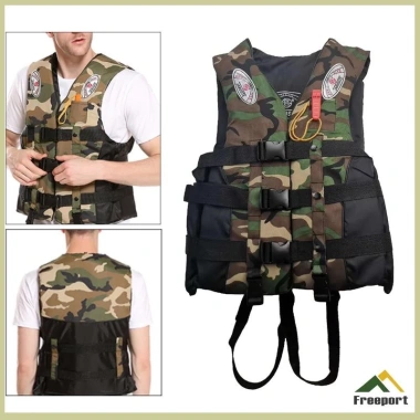 Áo phao cứu sinh người lớn & trẻ em, an toàn câu cá, lên thuyền, chất liệu bền, giá ưu đãi 261.360 VND 5