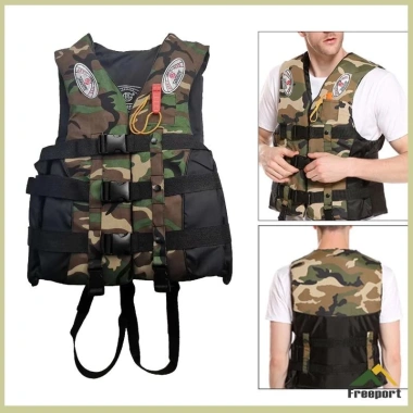 Áo phao cứu sinh người lớn & trẻ em, an toàn câu cá, lên thuyền, chất liệu bền, giá ưu đãi 261.360 VND 6