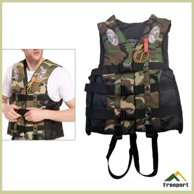 Áo phao cứu sinh người lớn & trẻ em, an toàn câu cá, lên thuyền, chất liệu bền, giá ưu đãi 261.360 VND 7