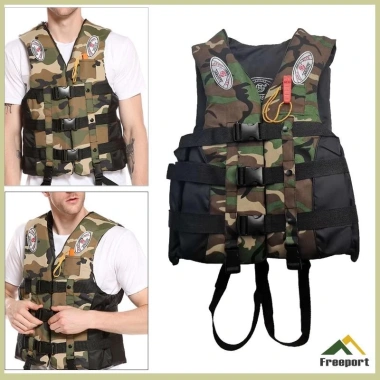 Áo phao cứu sinh người lớn & trẻ em, an toàn câu cá, lên thuyền, chất liệu bền, giá ưu đãi 261.360 VND 8