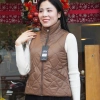 Áo Phao Ghile Nữ Cổ Cao Trần Bông Cao Cấp Dáng Ngắn AHOA GL01 - Giá 404.000₫ 8