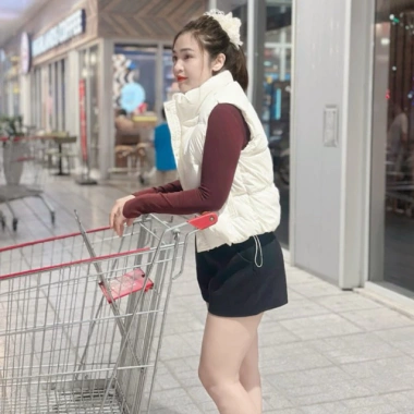 Áo Phao Gile Da Gió Bóng Siêu Ấm, Thời Trang Nữ, Giá 109.000đ - Ưu Đãi