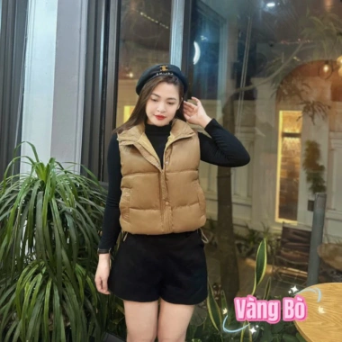 Áo Phao Gile Da Gió Bóng Siêu Ấm, Thời Trang Nữ, Giá 109.000đ - Ưu Đãi 9 Áo Phao Gile Da Gió Bóng Siêu Ấm, Thời Trang Nữ, Giá 109.000đ - Ưu Đãi 9