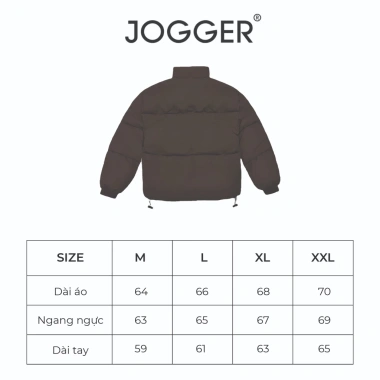 Áo Phao JOGGER Big Size Bông Tấm Chống Dồn, Trượt Nước Unisex Nam Nữ - Giá 399.000₫