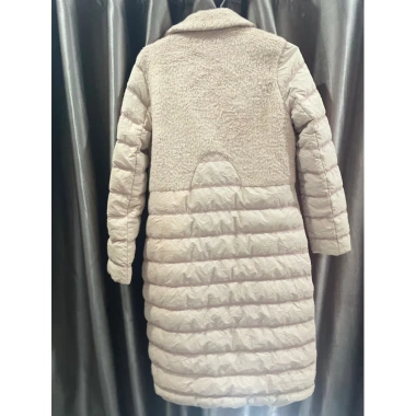 Áo phao lông qccc size M màu hồng nude - Siêu ấm, giảm giá 19% chỉ 335.000 VND