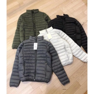Áo phao lông vũ 2 lớp gió, bông lót giữa - ấm áp, kín gió, chống nước - The Men Shop