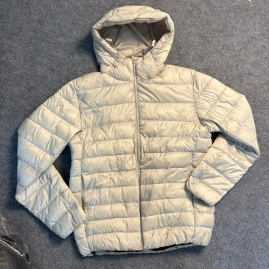 Áo phao lông vũ unisex VNXK mũ trùm đầu - áo khoác ấm nhẹ chống lạnh giá 179k 3