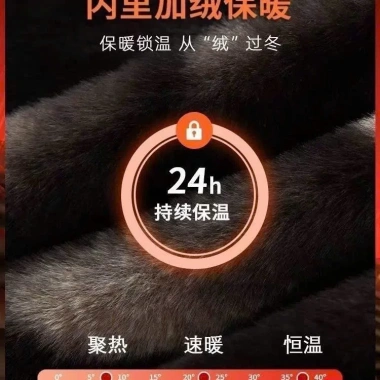 Áo phao lót lông MN01 cho trung niên - Sang trọng, siêu ấm, quà tặng bố ông, giá 399.000 VND 8