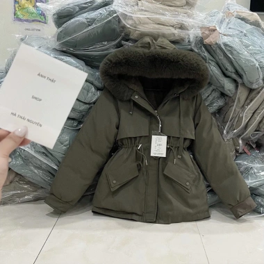 Áo Phao Lót Lông Quảng Châu Dáng Ngắn - Giao Sau Tết Giá 450k Giảm Đặc Biệt