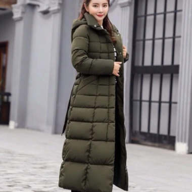 Áo Phao Mũ Lông Nữ Dáng Dài - Quảng Châu Cao Cấp, Giá giảm 500k (Giá gốc 635k) 5