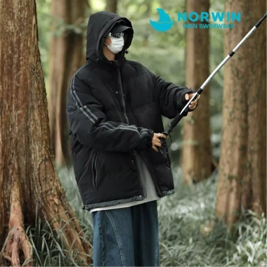 Áo phao nam mùa đông chống gió, giữ ấm cotton dày có mũ - Hot trend Hàn Quốc NORWIN KP088 giảm 22%