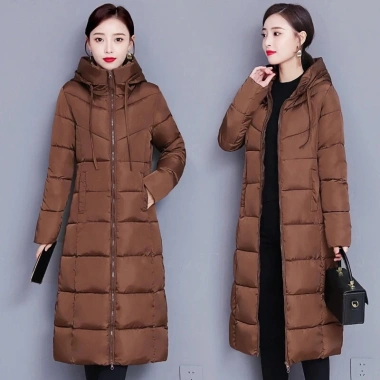 Áo phao nữ dáng dài xuất Hàn chất liệu mịn, thun co giãn - Giá chỉ 410.000đ, giảm tới 17% 6
