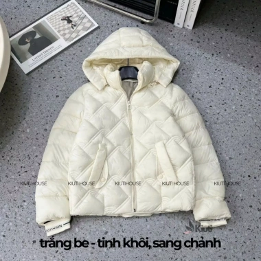 Áo Phao Nữ Lông Vũ Siêu Nhẹ KIUTI Quảng Châu - Mũ Tháo Rời, Hai Mặt Ấm Áp, Giá chỉ 230.000₫ 10