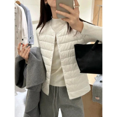 Áo Phao Nữ Lông Vũ Siêu Nhẹ Mỏng Gi Lê Quảng Châu - Giá chỉ 333.000đ 5