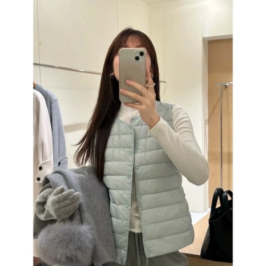 Áo Phao Nữ Lông Vũ Siêu Nhẹ Mỏng Gi Lê Quảng Châu - Giá chỉ 333.000đ 7