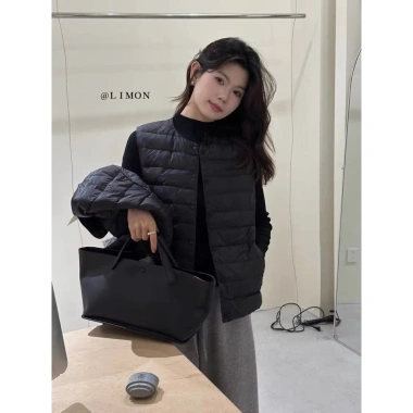 Áo Phao Nữ Lông Vũ Siêu Nhẹ Mỏng Gi Lê Quảng Châu - Giá chỉ 333.000đ 9