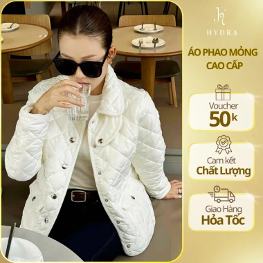 Áo Phao Nữ Siêu Nhẹ Hydra Cao Cấp - Hot Trend Sang Chảnh, Thời Thượng - 789.000đ