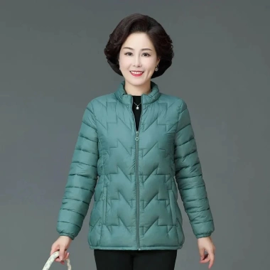 Áo phao nữ siêu nhẹ trần bông chống gió giữ ấm phù hợp trung tuổi giá 270.000 VND 10