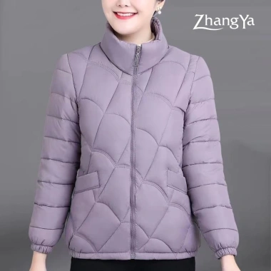 Áo Phao Nữ Trung Niên Cao Cấp Hàng Quảng Châu - Giữ Ấm, Chất Liệu Mềm Mại Zhang Ya 449k 9